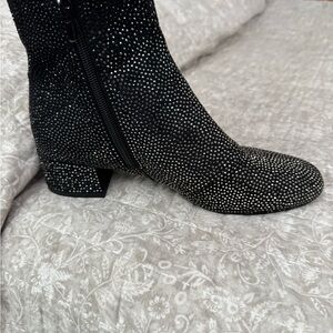 Aldo Elegant Black Studded Women's Boots